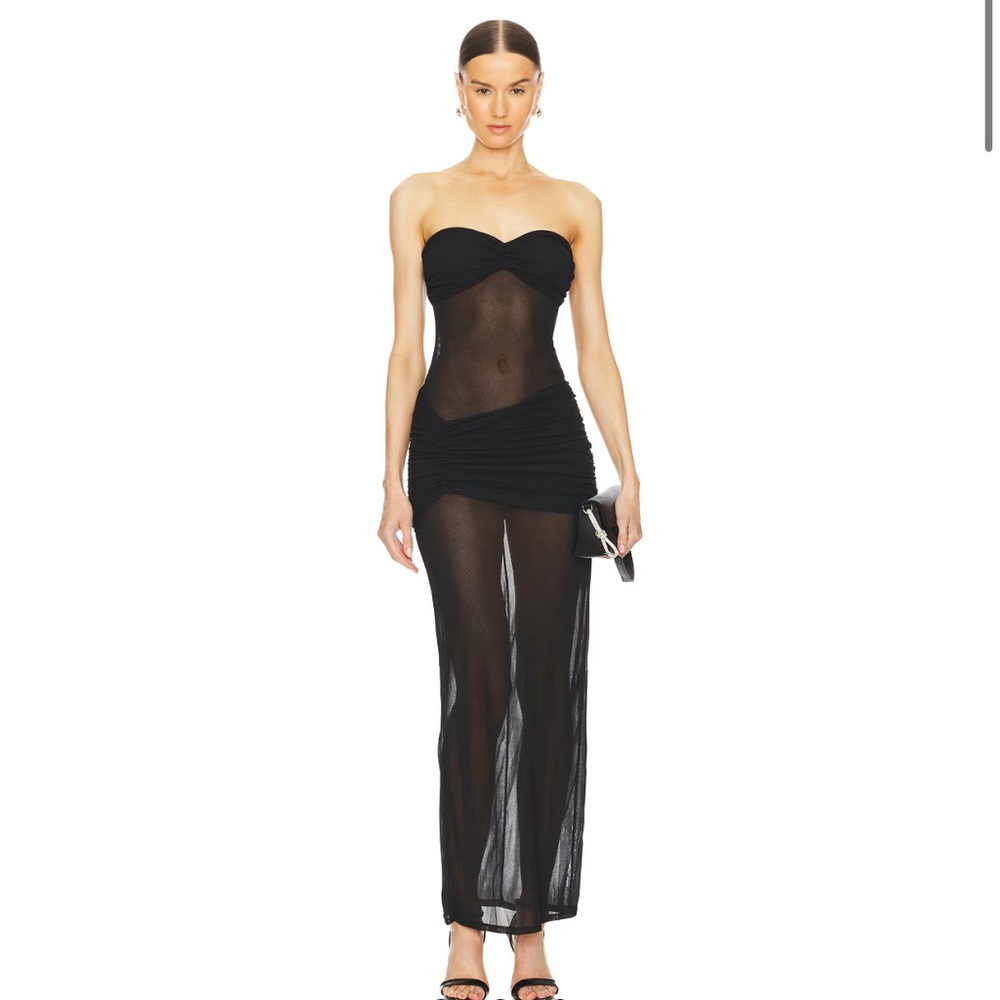 NBD Lia Maxi Dress in Black